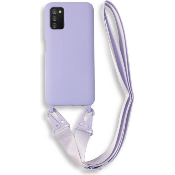 Bodycell Silicon Case �� ������� Samsung A03s Violet - (BL-00041)