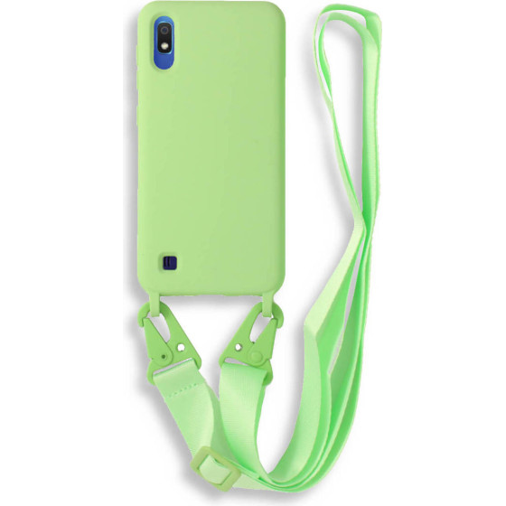Bodycell Silicon Case �� ������� Samsung A10/M10 Green - (BL-00042)