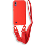 Bodycell Silicon Case �� ������� Samsung A10/M10 Red - (BL-00044)
