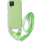 Bodycell Silicon Case �� ������� Samsung A12 Green - (BL-00046)