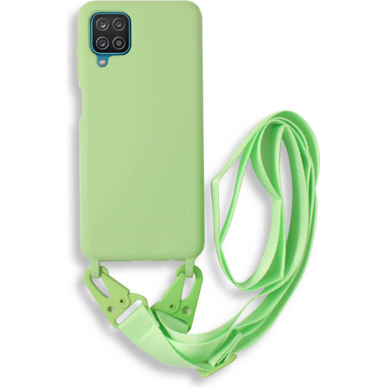 Bodycell Silicon Case �� ������� Samsung A12 Green - (BL-00046)