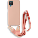 Bodycell Silicon Case �� ������� Samsung A12 Pink - (BL-00047)
