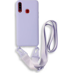 Bodycell Silicon Case �� ������� Samsung A20s Violet - (BL-00053)