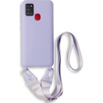 Bodycell Silicon Case �� ������� Samsung A21s Violet - (BL-00057)