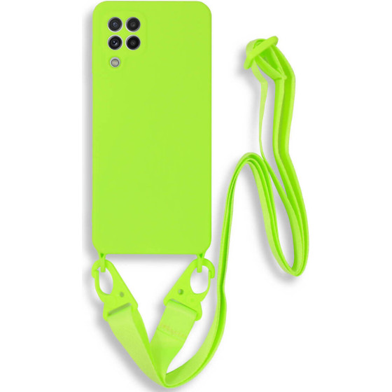 Bodycell Silicon Case �� ������� Samsung A22 4G Green - (BL-00059)