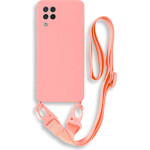 Bodycell Silicon Case �� ������� Samsung A22 4G Pink - (BL-00060)