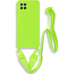 Bodycell Silicon Case �� ������� Samsung A22 5G Green - (BL-00062)