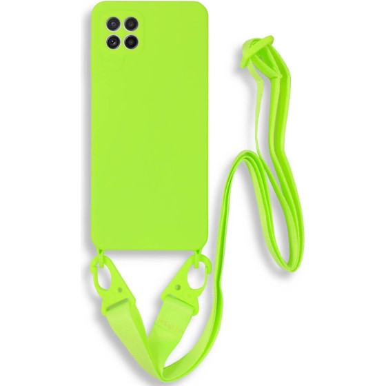 Bodycell Silicon Case �� ������� Samsung A22 5G Green - (BL-00062)