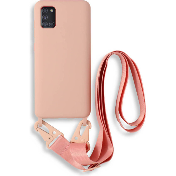 Bodycell Silicon Case �� ������� Samsung A31 Pink - (BL-00069)