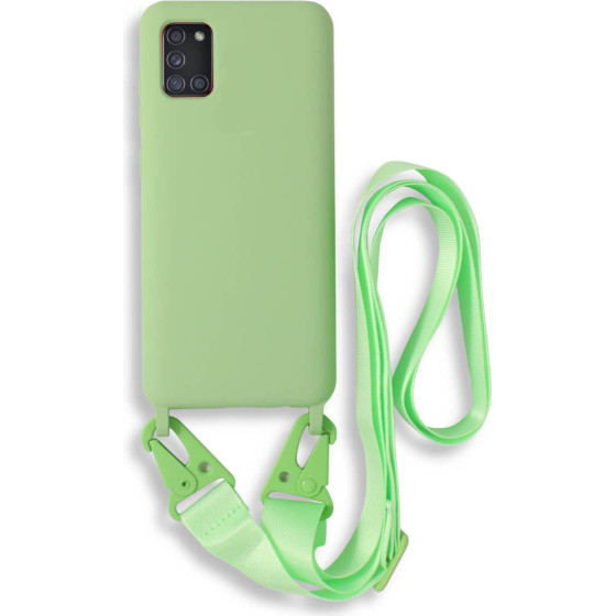 Bodycell Silicon Case �� ������� Samsung A31 Green - (BL-00068)