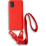 Bodycell Silicon Case �� ������� Samsung A31 Red - (BL-00070)