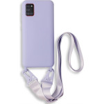 Bodycell Silicon Case �� ������� Samsung A31 Violet - (BL-00071)