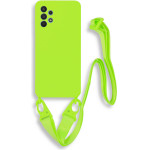 Bodycell Silicon Case �� ������� Samsung A32 5G Green - (BL-00076)