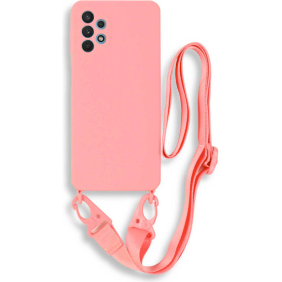 Bodycell Silicon Case �� ������� Samsung A32 4G Pink - (BL-00074)