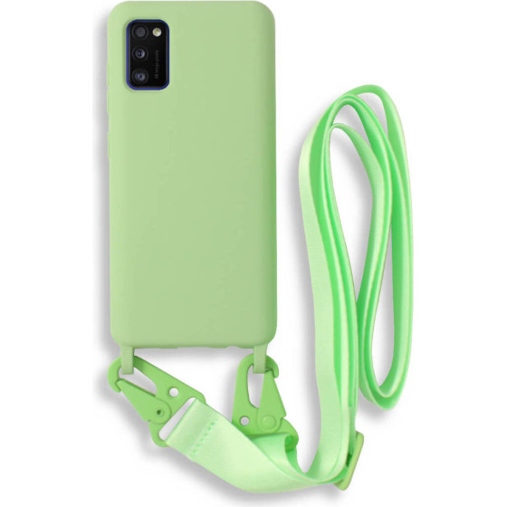 Bodycell Silicon Case �� ������� Samsung A41 Green - (BL-00078)