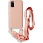 Bodycell Silicon Case �� ������� Samsung A41 Pink - (BL-00079)