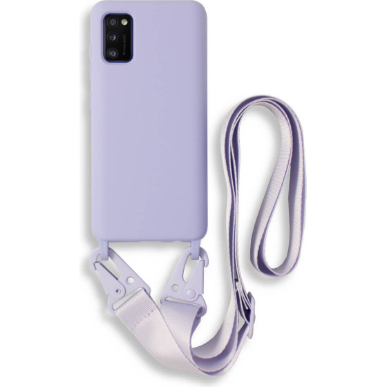 Bodycell Silicon Case �� ������� Samsung A41 Violet - (BL-00081)