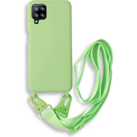 Bodycell Silicon Case �� ������� Samsung A42 5G Green - (BL-00082)