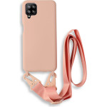 Bodycell Silicon Case �� ������� Samsung A42 5G Pink - (BL-00083)