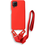 Bodycell Silicon Case �� ������� Samsung A42 5G Red - (BL-00084)