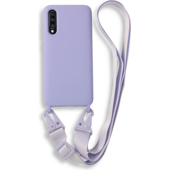 Bodycell Silicon Case �� ������� Samsung A70/A70s Violet - (BL-00096)