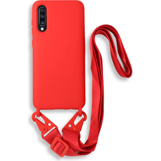 Bodycell Silicon Case �� ������� Samsung A70/A70s Red - (BL-00095)