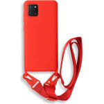Bodycell Silicon Case �� ������� Samsung Note 10 Lite Red - (BL-00106)