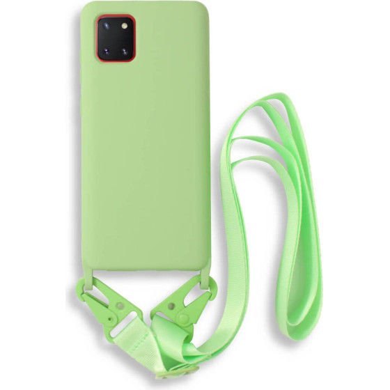 Bodycell Silicon Case �� ������� Samsung Note 10 Lite Green - (BL-00104)
