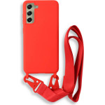 Bodycell Silicon Case �� ������� Samsung S21 FE Red - (BL-00113)