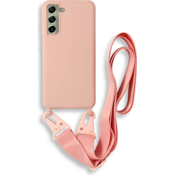 Bodycell Silicon Case �� ������� Samsung S21 FE Pink - (BL-00112)