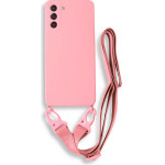Bodycell Silicon Case �� ������� Samsung S21 Plus Pink - (BL-00117)