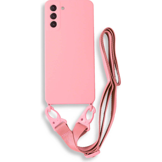 Bodycell Silicon Case �� ������� Samsung S21 Plus Pink - (BL-00117)