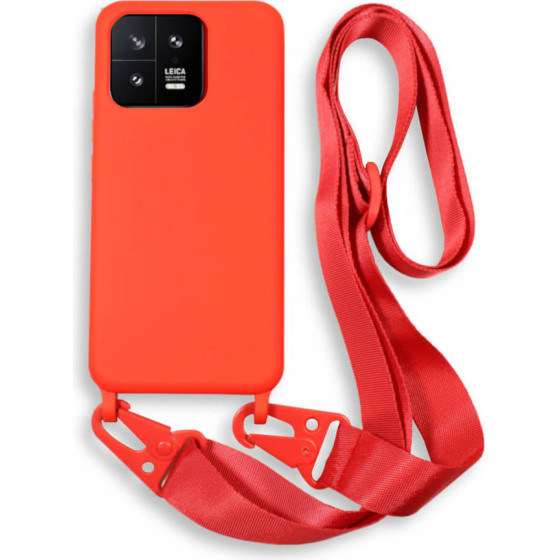 Bodycell Silicon Case �� ������� Xiaomi 13 5G Red - (BL-00192)