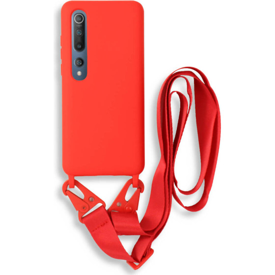 Bodycell Silicon Case �� ������� Xiaomi Mi 10/Mi 10 Pro Red - (BL-00131)