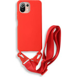 Bodycell Silicon Case �� ������� Xiaomi Mi 11 Lite Red - (BL-00123)