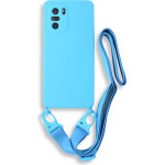 Bodycell Silicon Case �� ������� Xiaomi Mi 11i/Poco F3 Blue - (BL-00163)