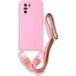Bodycell Silicon Case �� ������� Xiaomi Mi 11i/Poco F3 Pink - (BL-00165)
