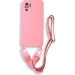 Bodycell Silicon Case �� ������� Xiaomi Note 10 4G/10s/Poco M5s Pink - (BL-00135)