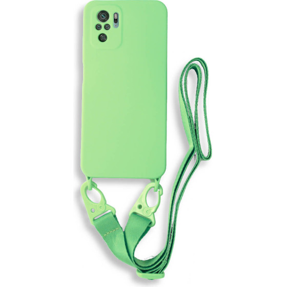 Bodycell Silicon Case �� ������� Xiaomi Note 10 4G/10s/Poco M5s Green - (BL-00134)