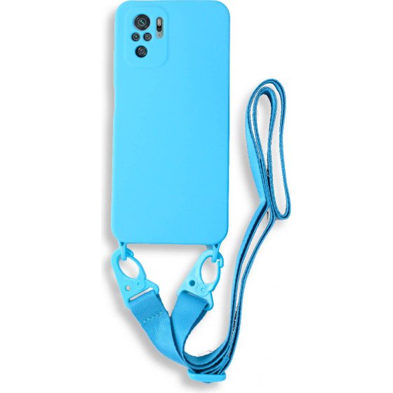 Bodycell Silicon Case �� ������� Xiaomi Note 10 4G/10s/Poco M5s Blue - (BL-00133)