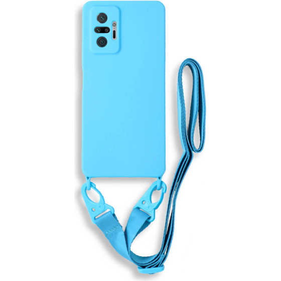 Bodycell Silicon Case �� ������� Xiaomi Note 10 Pro/10 Pro Max Blue - (BL-00140)