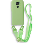 Bodycell Silicon Case �� ������� Xiaomi Note 9/Redmi 10x 4G Green - (BL-00151)