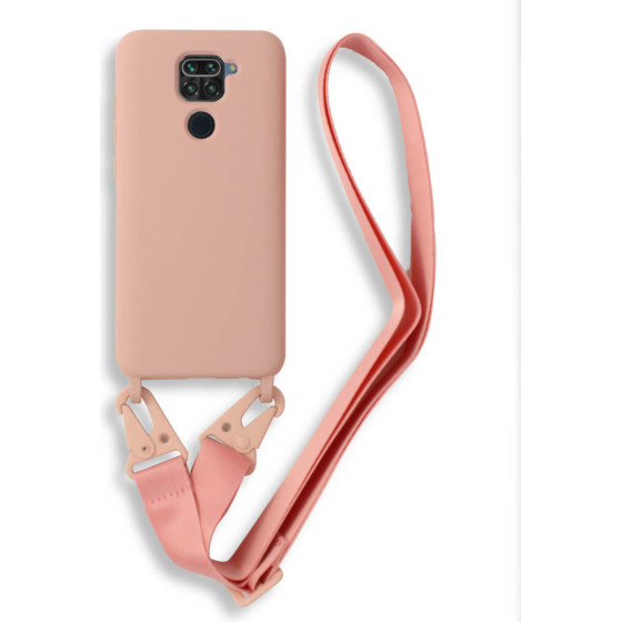 Bodycell Silicon Case �� ������� Xiaomi Note 9/Redmi 10x 4G Pink - (BL-00152)