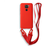 Bodycell Silicon Case �� ������� Xiaomi Note 9/Redmi 10x 4G Red - (BL-00153)