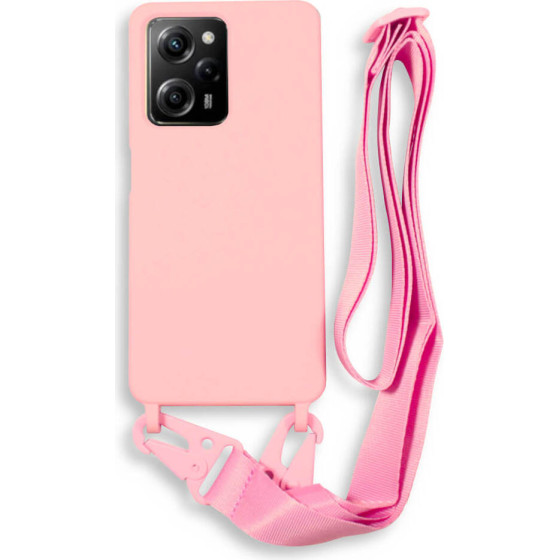 Bodycell Silicon Case �� ������� Xiaomi Poco X5 Pro/Note 12 Pro 5G Pink - (BL-00203)