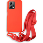 Bodycell Silicon Case �� ������� Xiaomi Poco X5/Note 12 5G Red - (BL-00200)