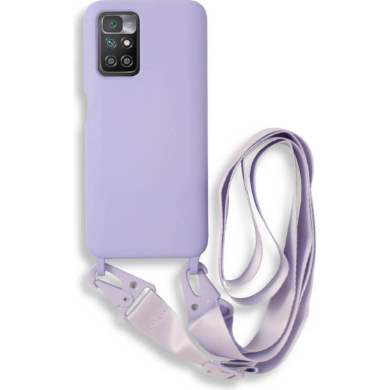 Bodycell Silicon Case �� ������� Xiaomi Redmi 10/Note 11 4G Violet - (BL-00173)
