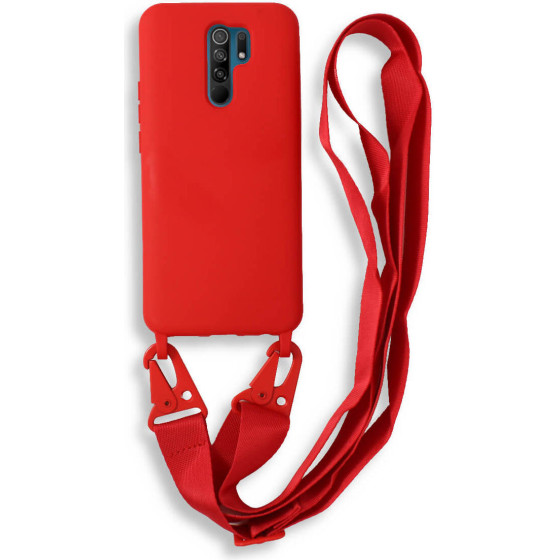 Bodycell Silicon Case �� ������� Xiaomi Redmi 9/9 Prime Red - (BL-00180)