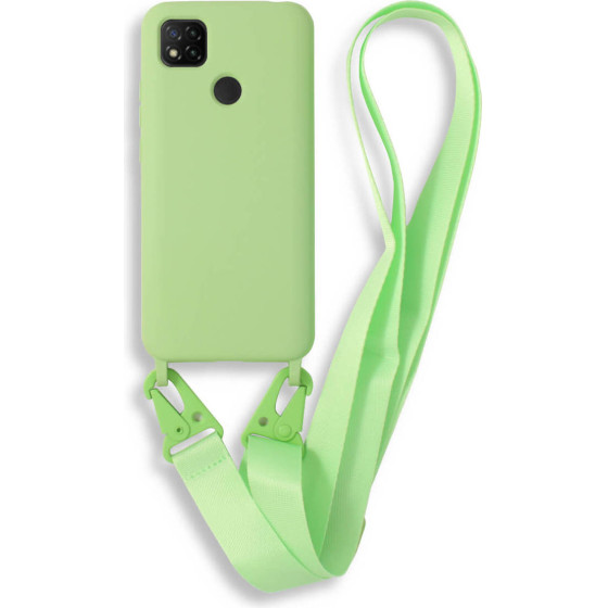 Bodycell Silicon Case �� ������� Xiaomi Redmi 9C/Poco C3 Green - (BL-00186)