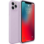 Bodycell Square Liquid Silicon Case iPhone 11 Pro Light Violet - (04-00722)